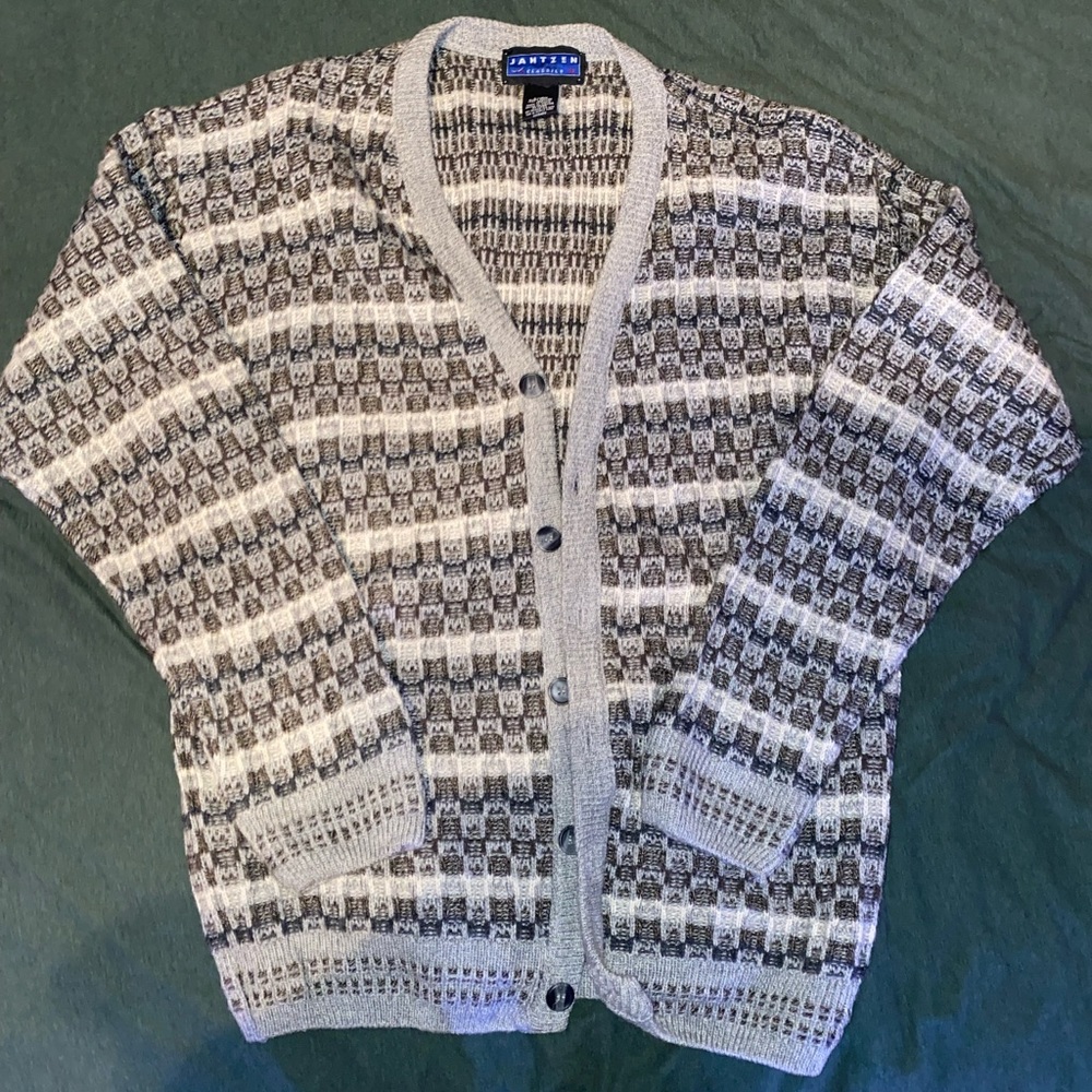 jantzen vintage grandpa cardigan sweater